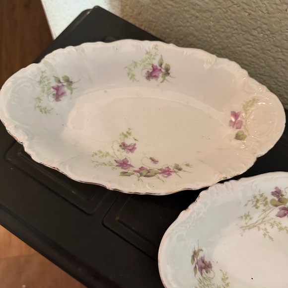 Habsburg Austria China 2 Serving Bowls - Picture 3 of 9